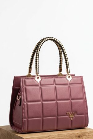 ethanfpurse Mulberry Quilted Grid Satchel